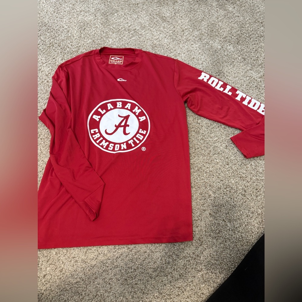{DRAKE} Long Sleeve University of Alabama Shirt